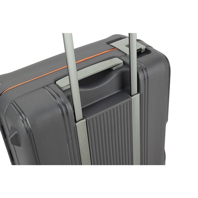 Decent 'On Tour' Cabin Trolley - Antraciet/Oranje 55x40x20cm