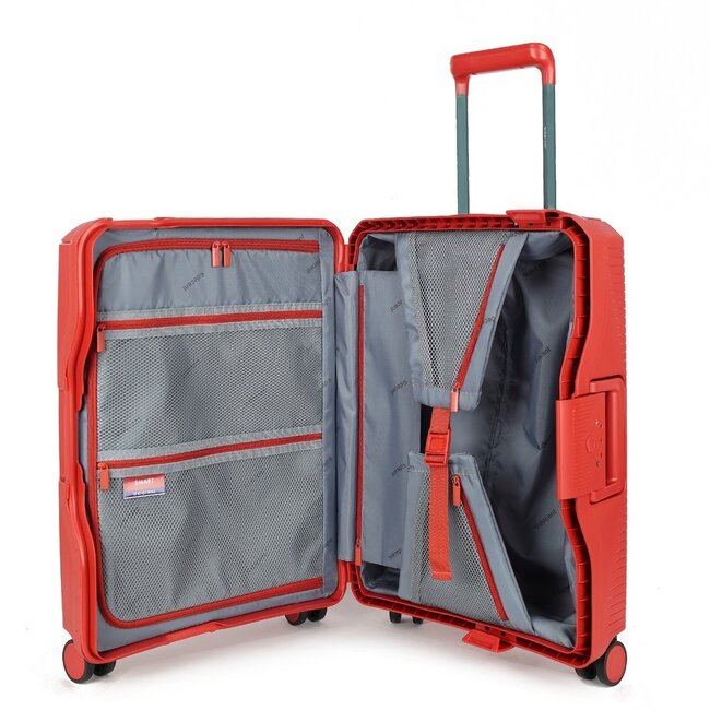 Decent 'Smart' Cabin Trolley - Rood 55x40x20cm