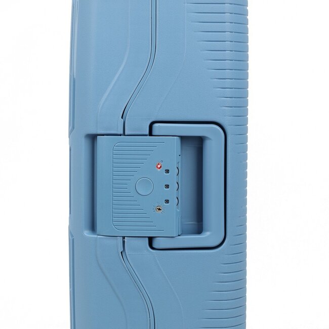 Decent 'Smart' Cabin Trolley - Lichtblauw 55x40x20cm