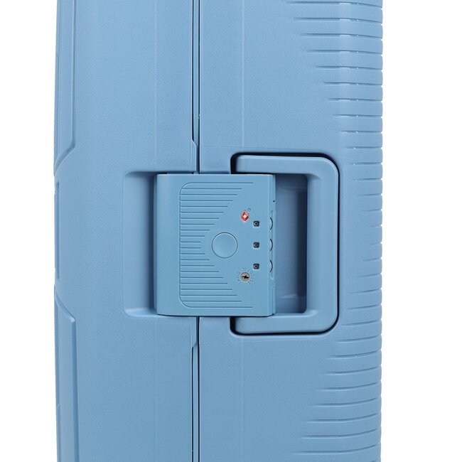 Decent 'Smart' Medium Trolley - Lichtblauw 67x46x27cm