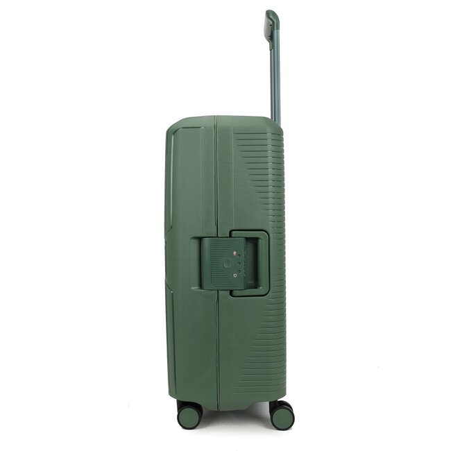 Decent 'Smart' Medium Trolley - Olijf 67x46x27cm