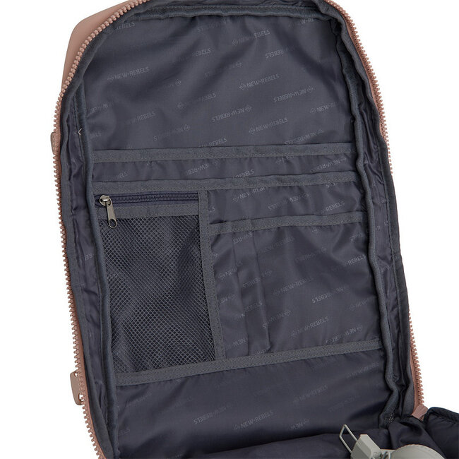 New Rebels 'Jessi'  Womby Underseater 30x20x45cm - Roze