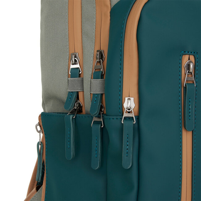 New Rebels 'Ferron' Milwaukee handel backpack - Petrol