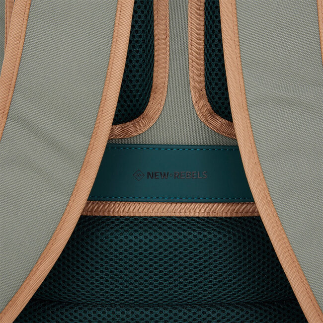 New Rebels 'Ferron' Milwaukee handel backpack - Petrol
