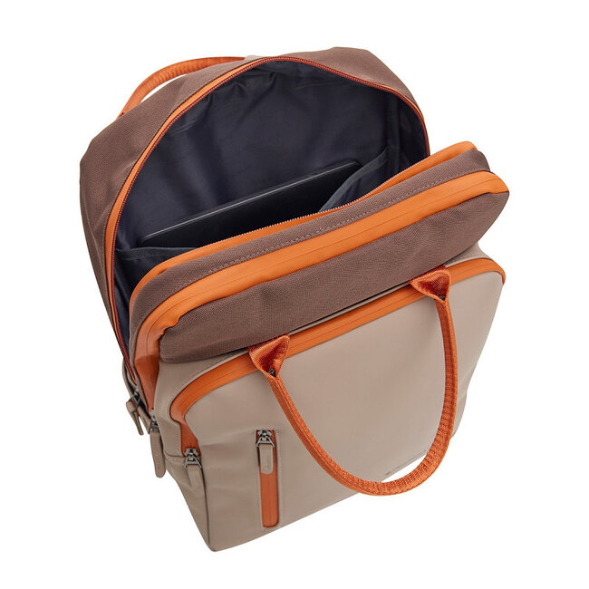 New Rebels 'Ferron' Milwaukee handel backpack - Coffee