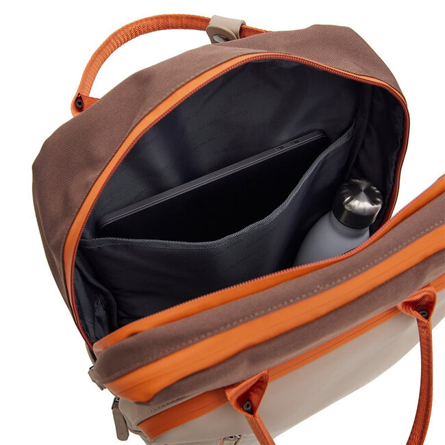 New Rebels 'Ferron' Milwaukee handel backpack - Coffee