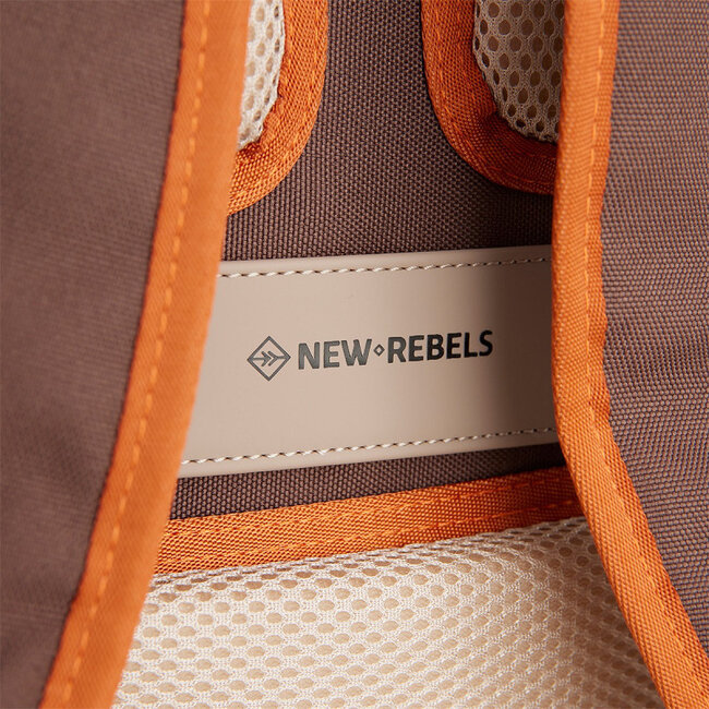 New Rebels 'Ferron' Milwaukee handel backpack - Coffee