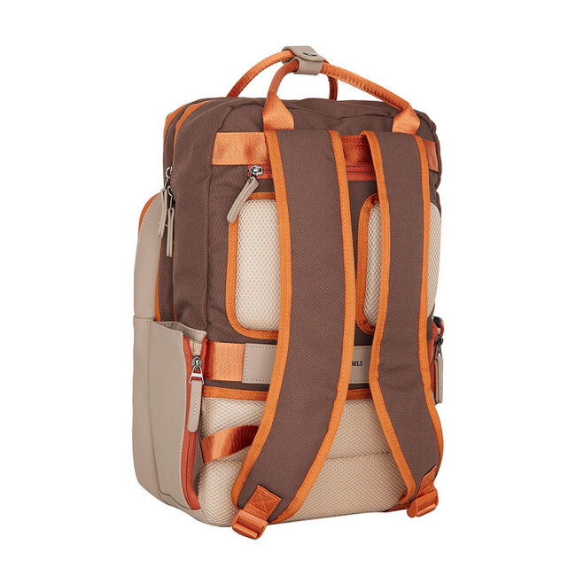 New Rebels 'Ferron' Milwaukee handel backpack - Coffee