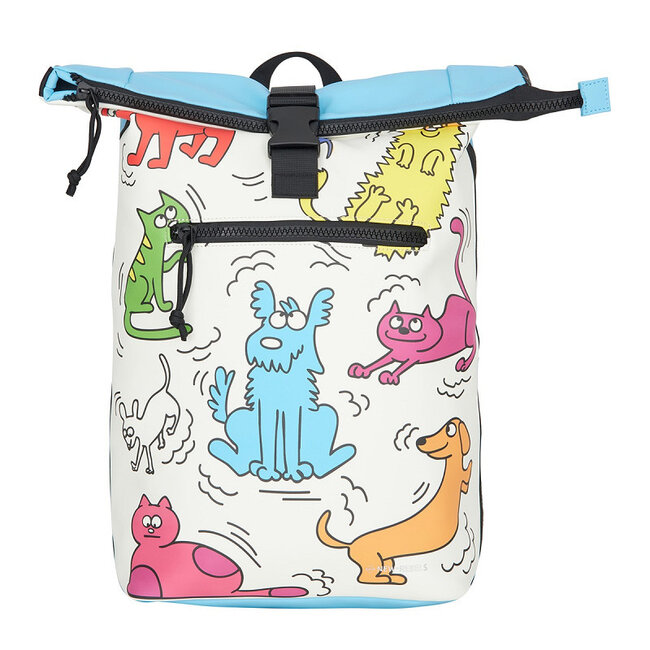 New Rebels Mart Arts Roll-Top Backpack (L) - 'Cartoon'