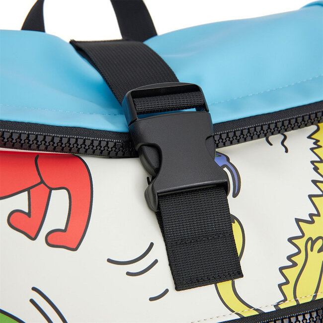 New Rebels Mart Arts Roll-Top Backpack (L) - 'Cartoon'