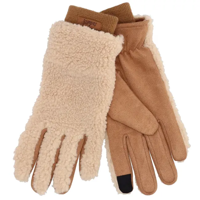 Winter Essentials Handschoenen Cognac - Maat M