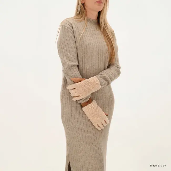 Winter Essentials Handschoenen Cognac - Maat M