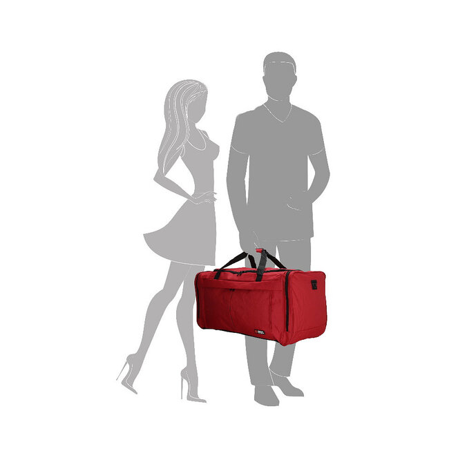 Enrico Benetti 'Amsterdam' Reistas 87 Liter - Rood