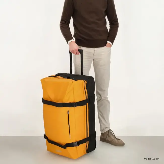 Beagles Waterproof Reistas/Trolley 93 Liter - Geel