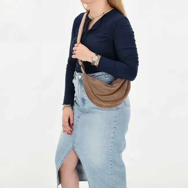 Beagles 'Neda' Crossbody - Taupe