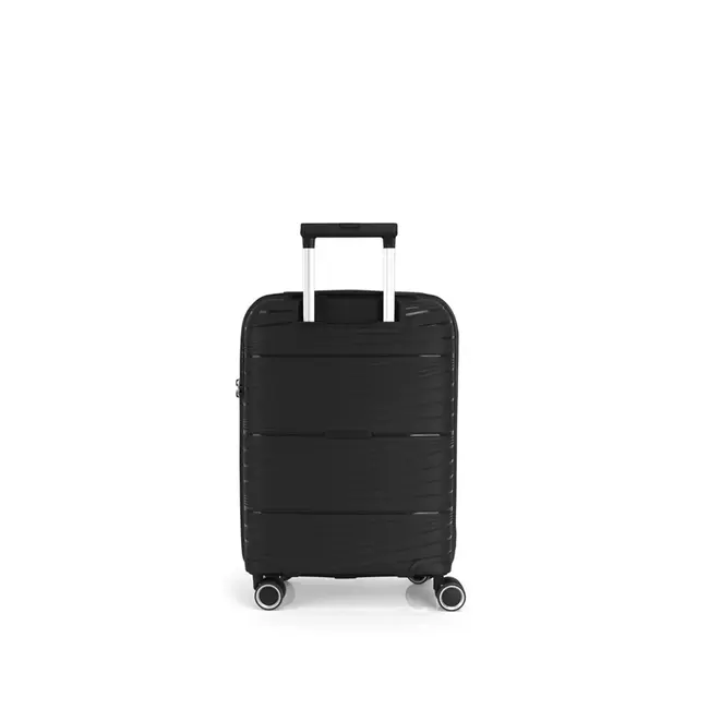 Gabol 'Kiba' Cabin Trolley Expandable - Zwart 54x39x21/24cm