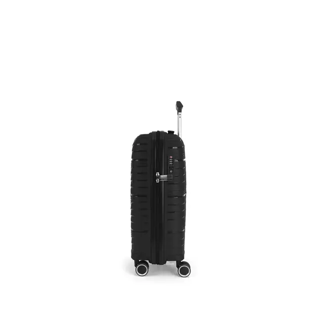 Gabol 'Kiba' Cabin Trolley Expandable - Zwart 54x39x21/24cm