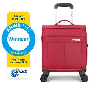 Decent 'D-Upright' Handbagage Trolley Softcase  - Rood