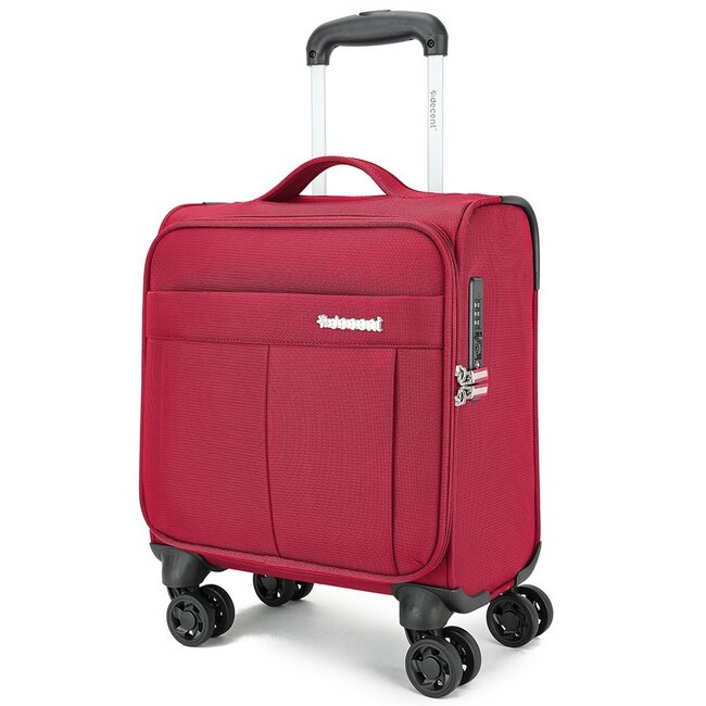 Decent 'D-Upright' Underseater Trolley Softcase  - Rood