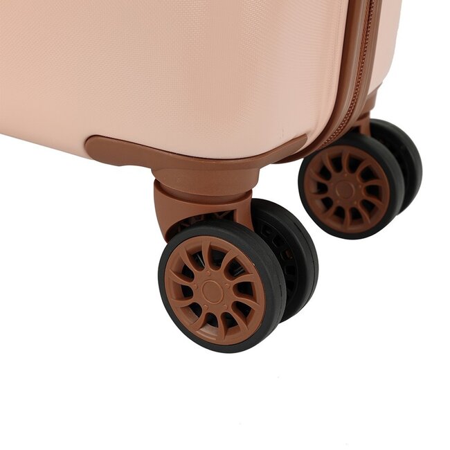 Decent 'Retro' 66x42x24cm Trolley  - Roze