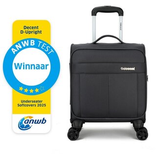 Decent 'D-Upright' Underseater Trolley Softcase  - Zwart