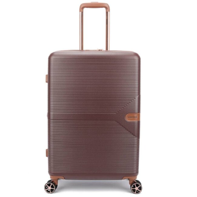 Decent 'Stella' 67x45x26/31cm Trolley  - Bruin