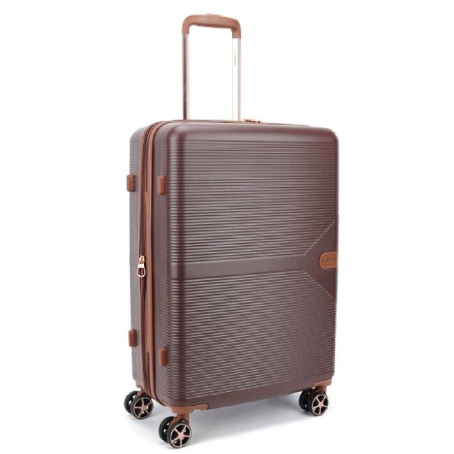Decent 'Stella' 67x45x26/31cm Trolley  - Bruin