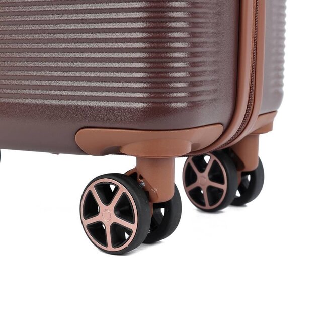 Decent 'Stella' 67x45x26/31cm Trolley  - Bruin