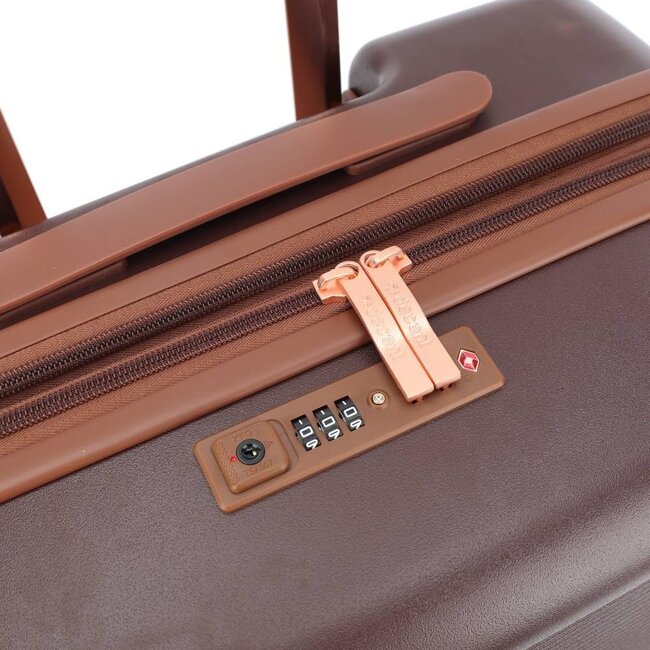 Decent 'Stella' 67x45x26/31cm Trolley  - Bruin