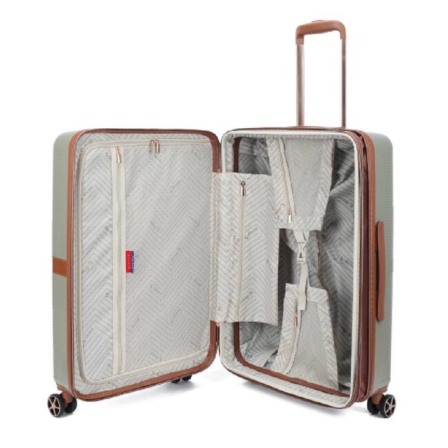 Decent 'Stella' 67x45x26/31cm Trolley  - Groen