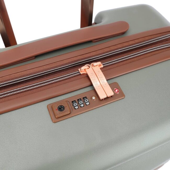 Decent 'Stella' 67x45x26/31cm Trolley  - Groen