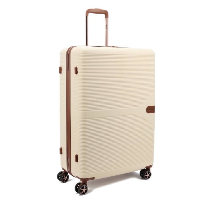Decent 'Stella' 77x51x30cm Trolley  - Off white