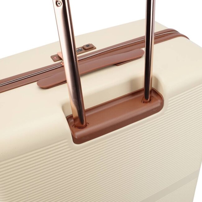 Decent 'Stella' 77x51x30cm Trolley  - Off white