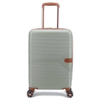 Decent 'Stella' 55x35x20cm Handbagage Trolley  - Groen
