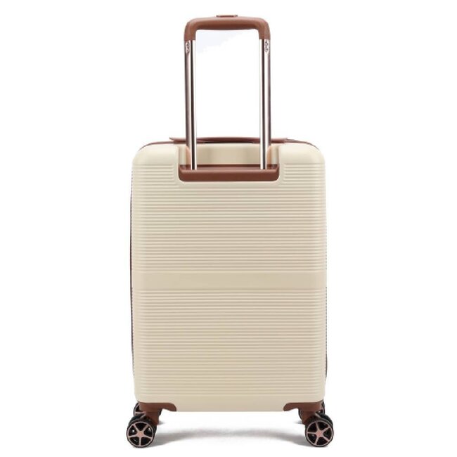 Decent 'Stella' 55x35x20cm Handbagage Trolley  - Off white