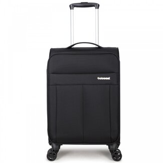 Decent 'D-Upright' Handbagage Trolley Softcase  - Zwart