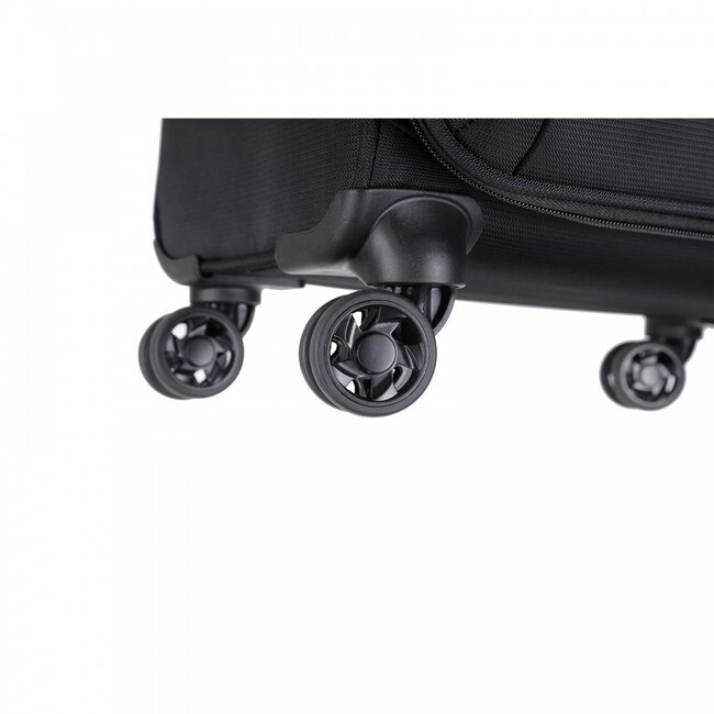 Decent 'D-Upright' Handbagage Trolley Softcase  - Zwart