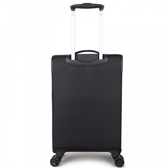 Decent 'D-Upright' Handbagage Trolley Softcase  - Zwart