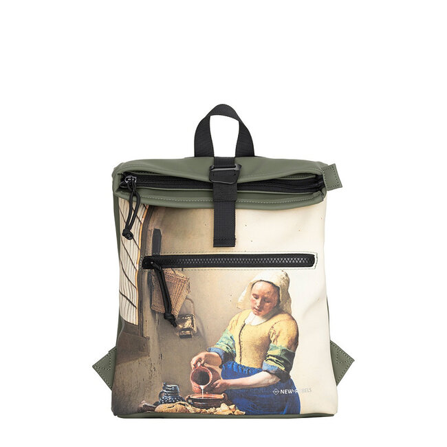 New Rebels Mart Arts  Roll-Top Backpack mini 'Melkmeisje'