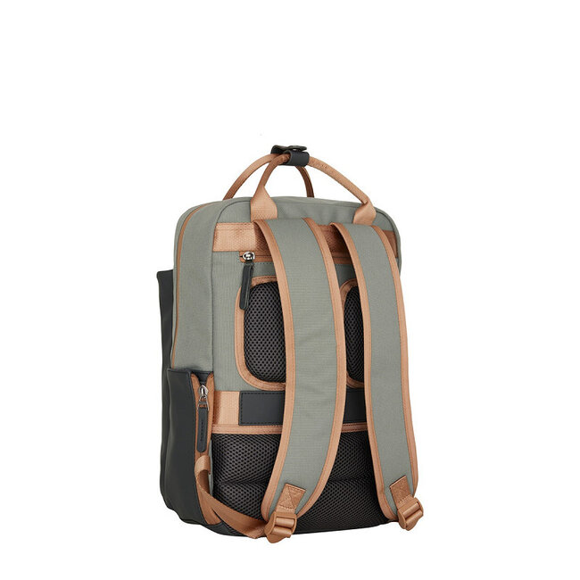 New Rebels 'Ferron' Miami handel backpack - Antraciet