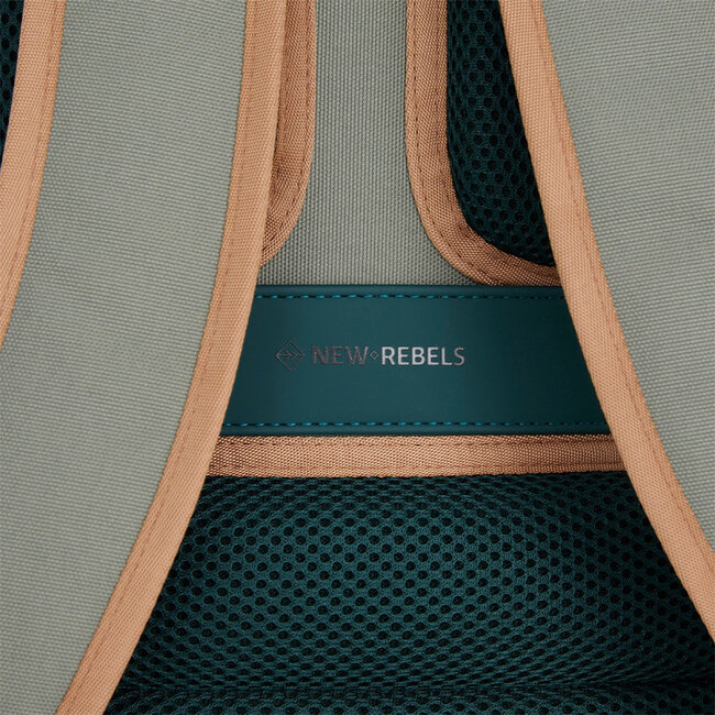 New Rebels 'Ferron' Miami handel backpack - Petrol