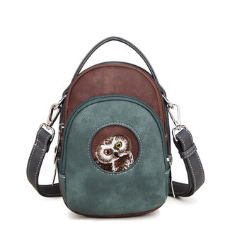 Hi-di-Hi 'Ditty' crossbody bag D.Blue/Purple/D.Grey - DIT04 Hi-di-Hi 'Ditty' crossbody bag D.Blue/Purple/D.Grey - DIT04