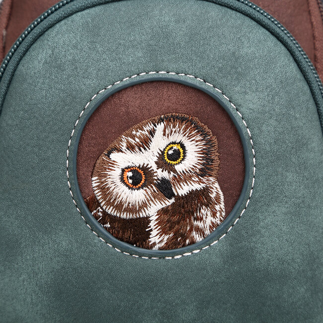 Hi-di-Hi 'Ditty' crossbody bag D.Blue/Purple/D.Grey - DIT04