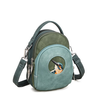 Hi-di-Hi 'Ditty' crossbody bag Aqua/D.Green/D.Blue - DIT02 Hi-di-Hi 'Ditty' crossbody bag Aqua/D.Green/D.Blue - DIT02