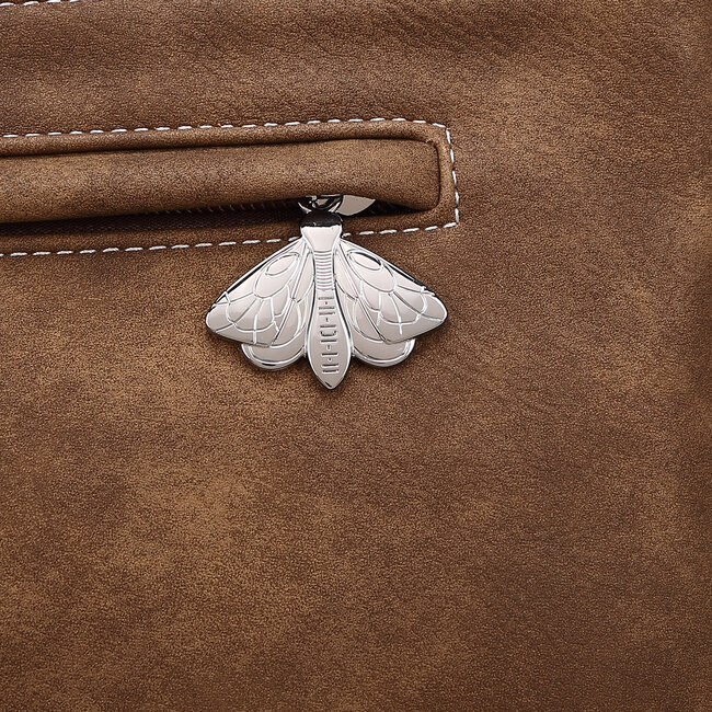 Hi-di-Hi 'Appetizer' crossbody bag  D.Brown/Purple - APP26