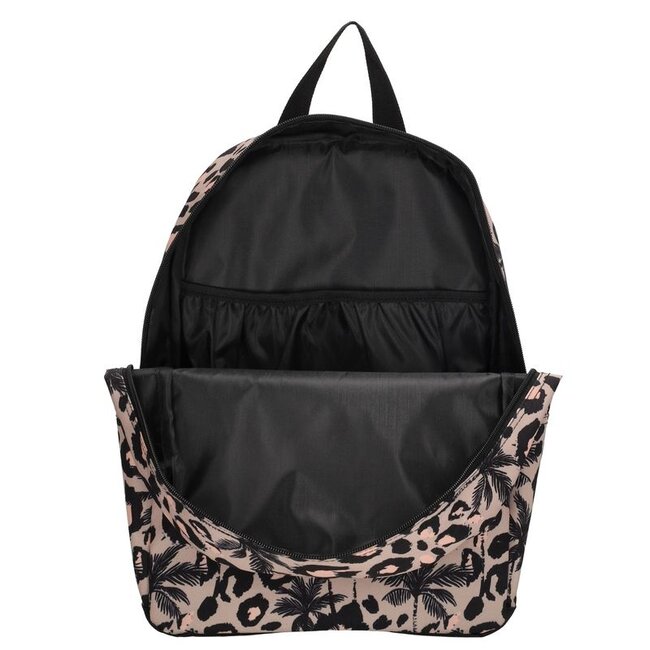 Beagles 'Luipaard' Rugzak Roze -13 inch tabletvak