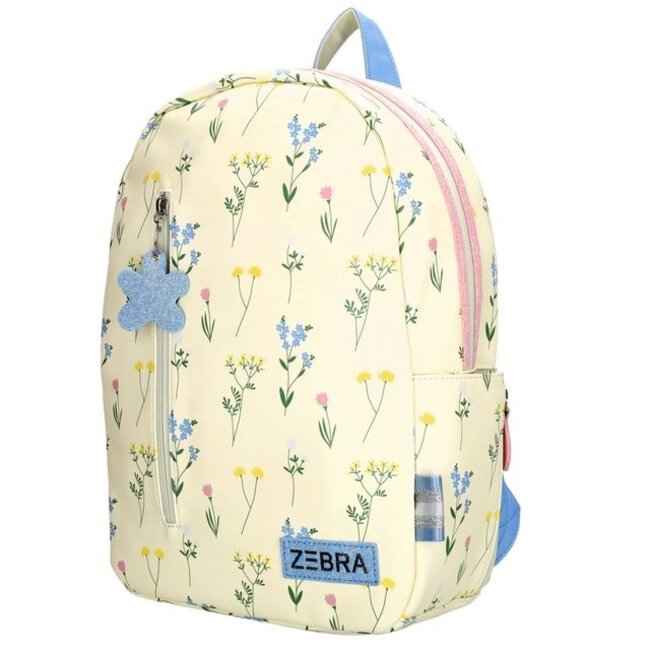 Zebra Trends 'Floral Cream' M Beige- Rugzak