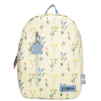 Zebra Trends 'Floral Cream' M Beige- Rugzak