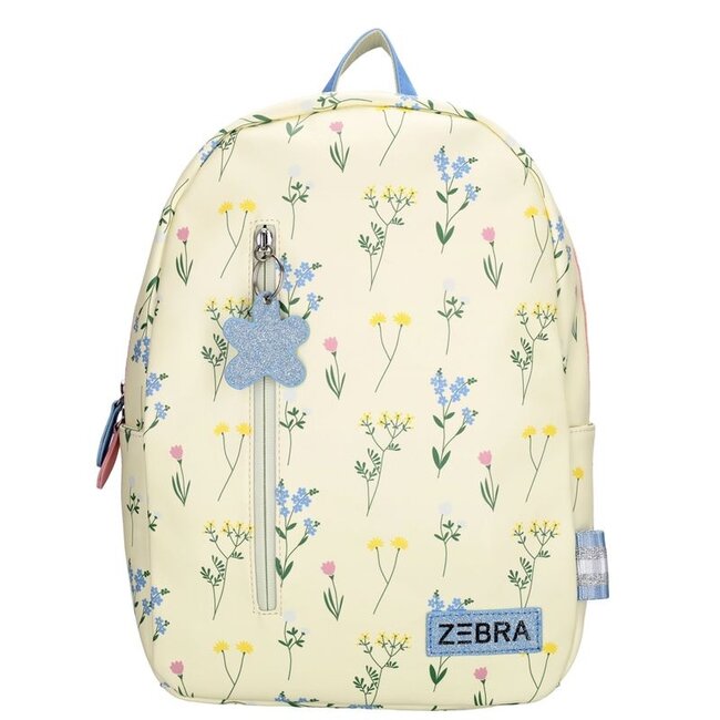 Zebra Trends 'Floral Cream' M Beige- Rugzak