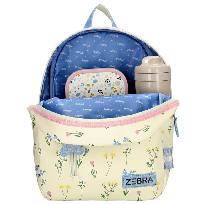 Zebra Trends 'Floral Cream' M Beige- Rugzak